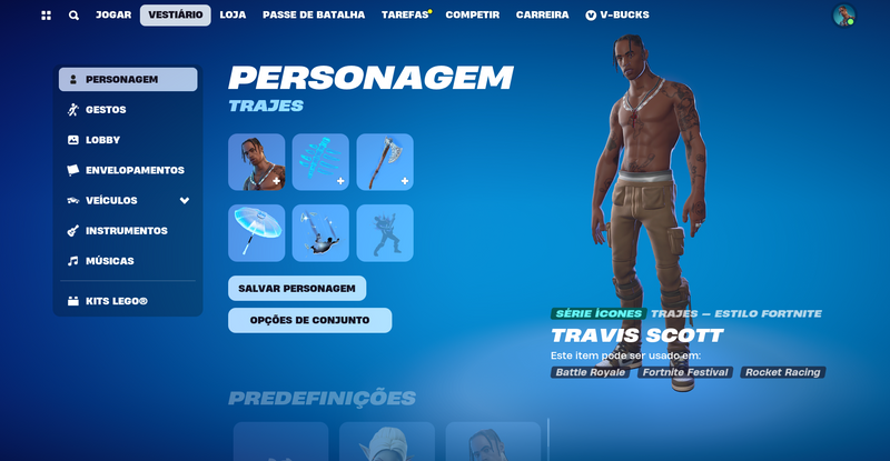 TRAVIS SCOTT, GLOW, MIDAS, HEROÍNA E 163 SKINS