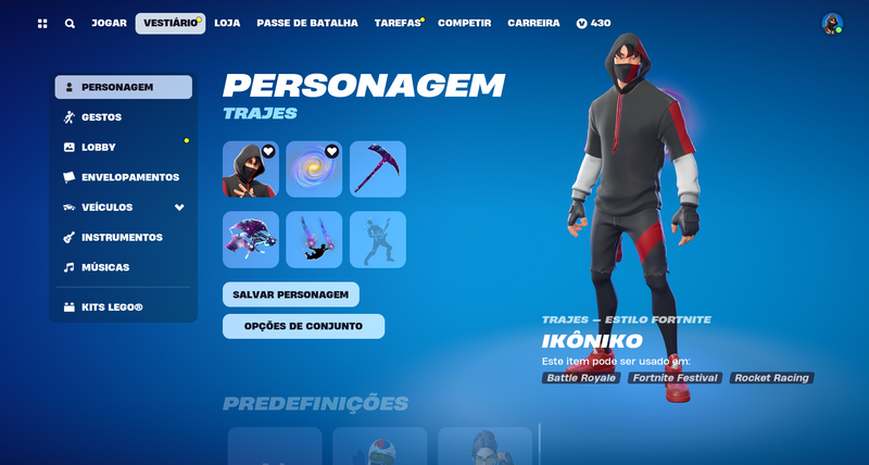 GALAXY, IKONIK CEIFADOR E 163 SKINS